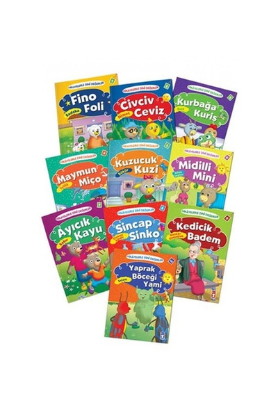 Timaş Çocuk Hikayelerle Dini Değerler Set 10 Kitap Takım
