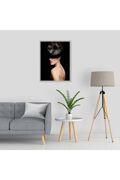 media Canvas painting Portrait20, 50 x 75 cm