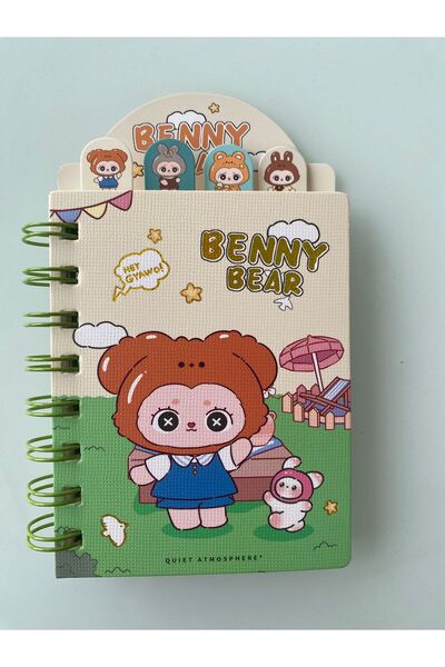 ŞİMŞEK BİJUTERİ دفتر ملاحظات A7 مع الرسم والشخصية