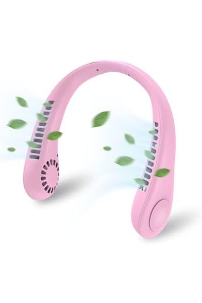 X LOT Personal Fan, Bladeless Neck Fan, Portable Fan Rechargeable, Hands Free Around the Neck Fan, 3 Speed