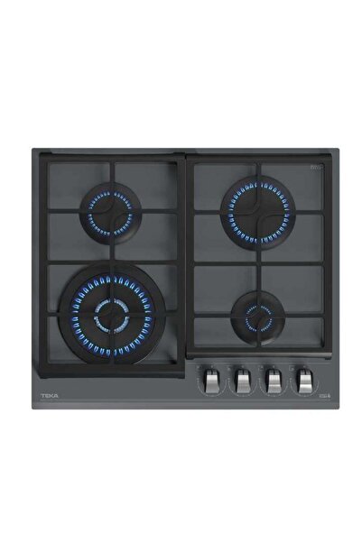 Teka Stone Grey Gzc 64320 4 Gözlü Gazlı Ankastre Ocak 112570172