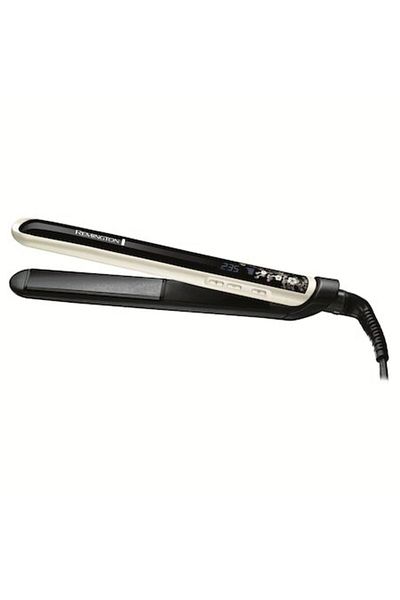 Remington S9500 Hair Straightener, 235 Degrees, LCD, Easy Lock, Black/Grey