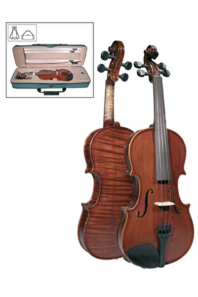 LEONARDO LV2044 Student violin set size 4/4, case, bow, reed