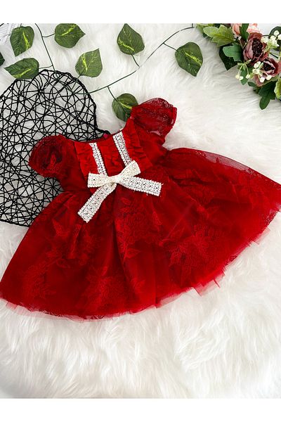 aysskids Magnolia Girl's Fluffy Princess Tutu Birthday Festive Dress