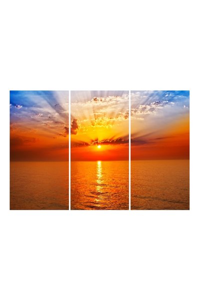 media Tablou multicanvas 3 piese Natura 7, 120 x 80 cm