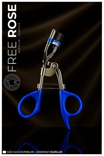 Free Rose Blue Eyelash Curler An-2