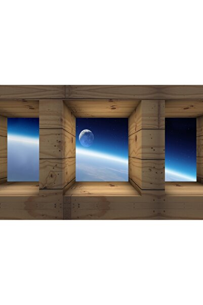 media Tablou canvas Fereastra spre univers, 45 x 30 cm