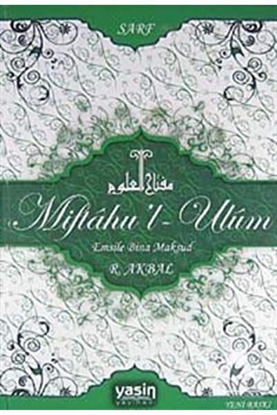 Yasin Yayınevi Miftahu'l-ulum Emsile Bina Maksud -sarf