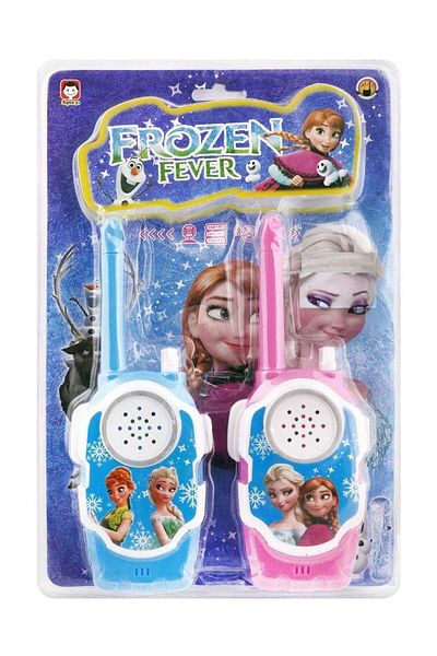 BabyCara Frozen Electronic 2 Way Radio Walkie Talkie Play Set Kid Children Toy Gift