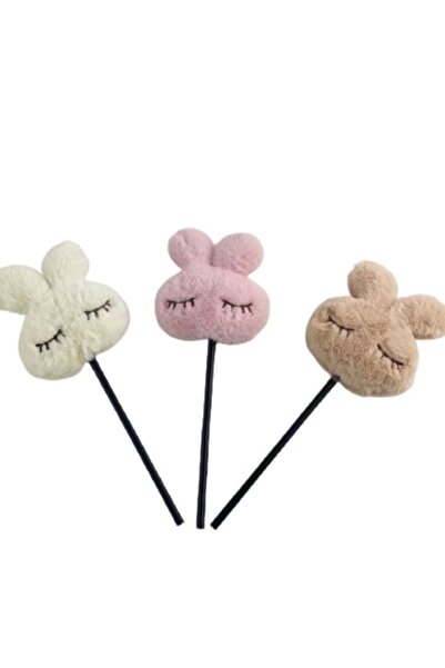 Dolphin Ponpon Tavşan 3'lü Kalem Seti