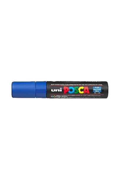 Uni Posca PC-17K Painting Marker 15 mm Chisel Tip BLUE