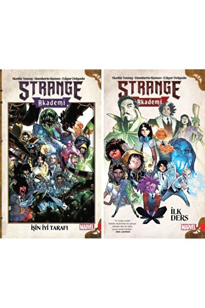Arka Bahçe Yayıncılık Strange Akademi 1-2 (2 kitap)