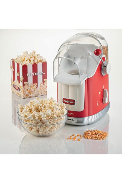 ARIETE Party Time Kollu Mısır Patlatma Makinesi - Kırmızı