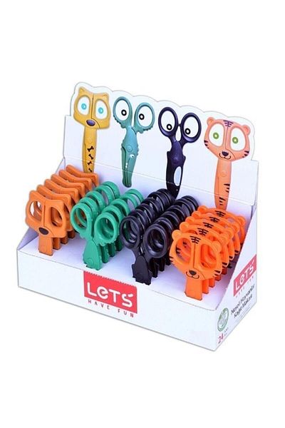 Lets Animal Figure Scissors 1 Piece Fiti