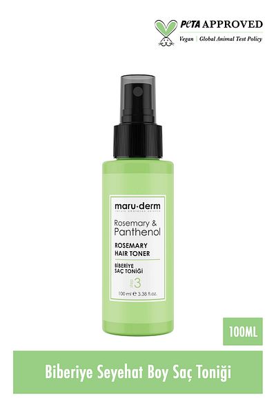 Maru.Derm Travel Size - Maruderm Rosemary Hair Care Tonic 100 ml |   All Hair Types |   Vegan