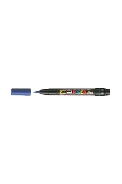 Uni Posca PCF-350 Painting Marker 1-10 mm Brush End BLUE