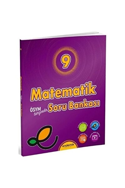 Endemik Yayınları 2025 YENİ MÜFRADATA UYGUN 9.Sınıf Matematik Soru Bankası - VİDEO ÇÖZÜMLÜ ENDEMİK