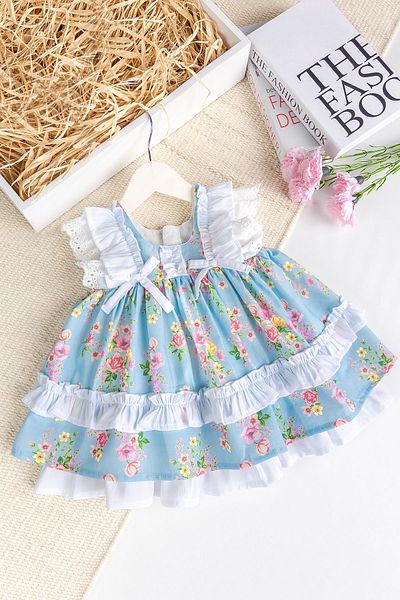 Babymod Paula Floral Birthday Special Day Stylish Baby Girl Dress
