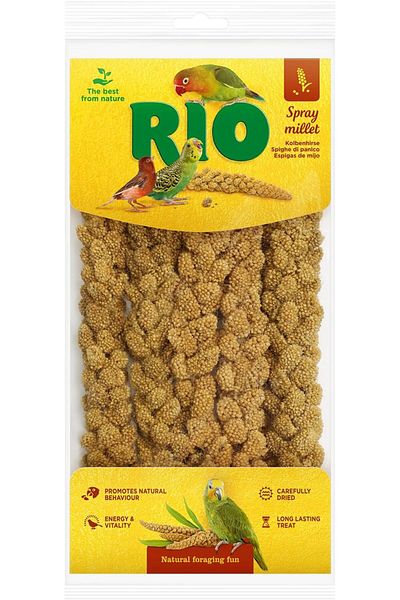 Rio Spray Millet Natural Treat for All Birds 100g