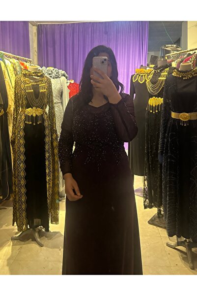 ABAYLAR Mor tül abiye
