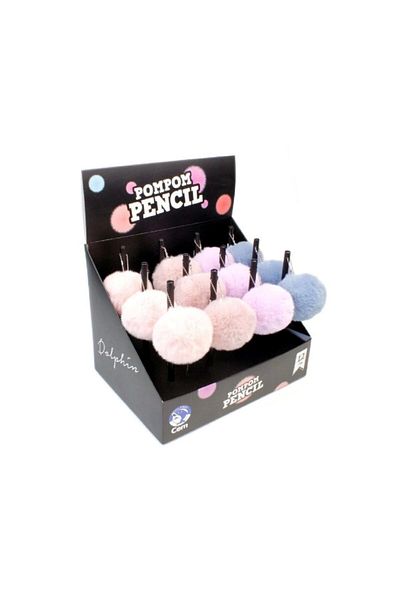Dolphin Pencil with Pompom Head Wp-447
