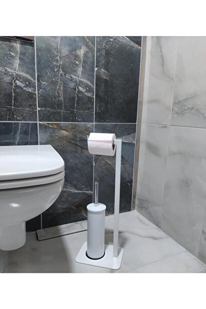 lyla concept حامل ورق التواليت الأبيض المصقول ليليوم