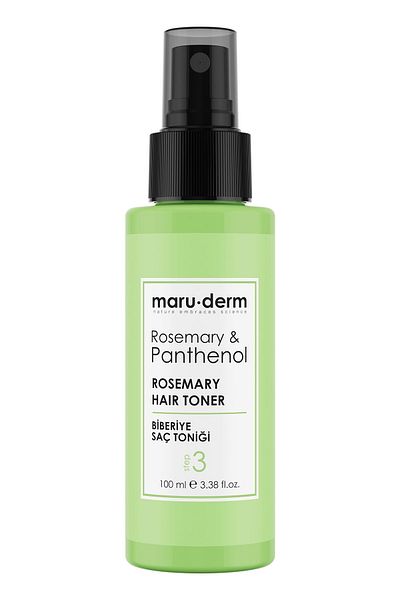 Maru.Derm Travel Size - Maruderm Rosemary Hair Care Tonic 100 ml |   All Hair Types |   Vegan