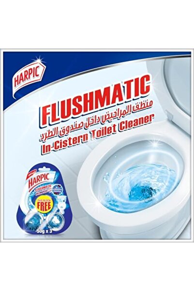 Harpic 3 Flushmatic Toilet Cleaning Tablets, 50 g