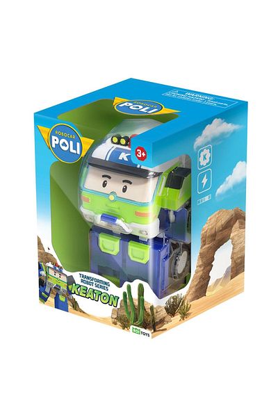 Robocar Poli Roı Toys Transforming Robot Figure - Keaton 0658
