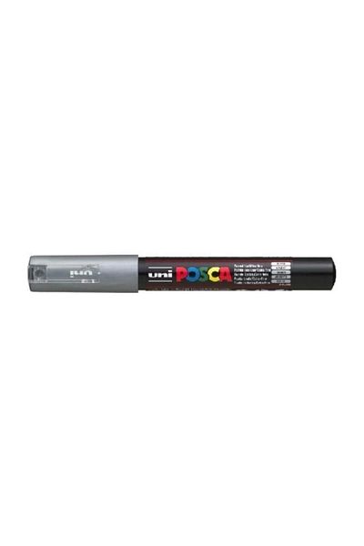 Uni Silver Colored -ball PC-1m Posca Water Based Marker 0.7