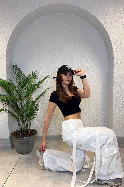 Clothing palette PARACHUTE PANT WITH CARGO POCKET