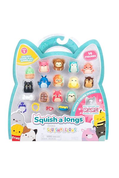 Squishmallows Squish-A-Longs 14 Figure Ring Set Series 1 Al0029