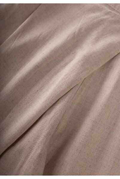 Cigit Çapraz Pileli Keten Pantolon 2-7 Yaş Naturel