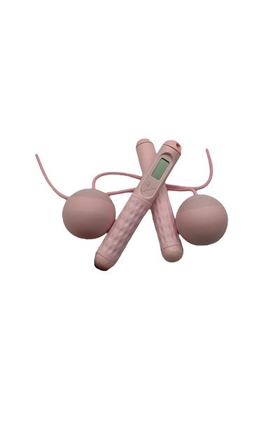 valkyrie Weight Bulk Counter Jump Rope Without Rope Pink