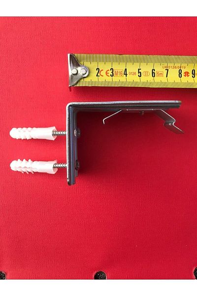 özdeğer home Extension Le Foot 8 cm Roller Blinds Zebra Curtain Fence System Wall Mounting Bracket Curtain System Part