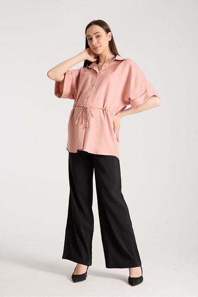 Işşıl Işşil Y0024-Bat Sleeve Maternity Clothing Tunic-Jacket