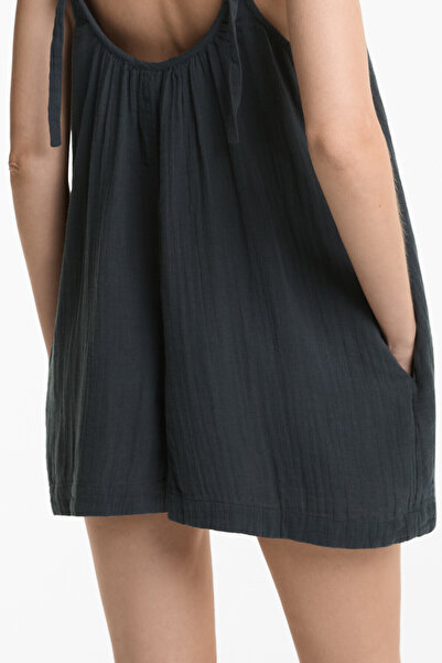 Oysho Short 100% cotton jumpsuit