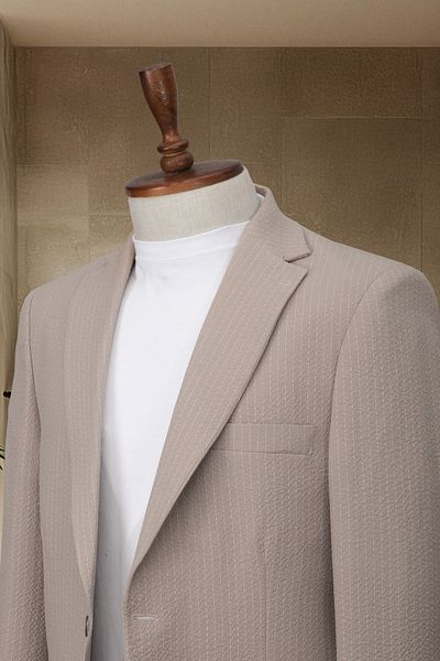 Sergio Ferraro Mink Elastic Waist Summer Casual and Stylish Suit Jacket Pants Set, Jogger Set
