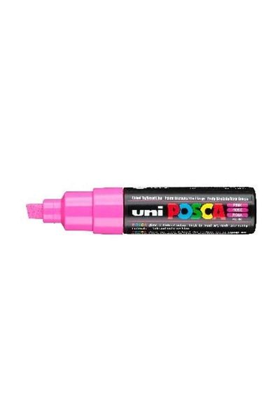 Uni Posca Posca Pc-8k Painting Marker 8 Mm Chisel Tip Pink