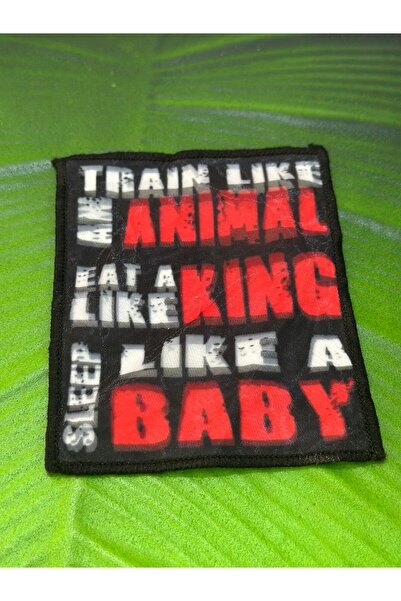 Gönülden Tasarım EMBLEMA 3D APPLICATA CU SCRIBIT ANIMAL 11X9 CM