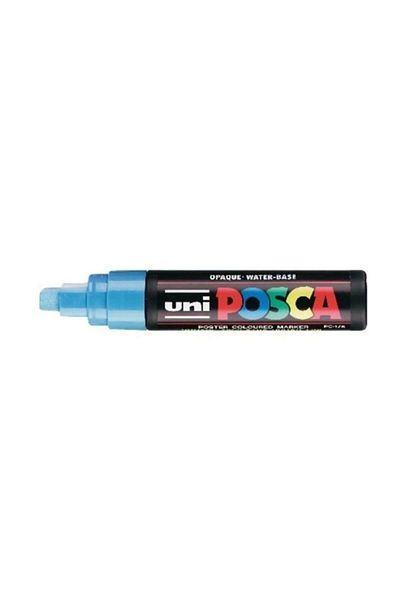 Uni Posca PC-17K Painting Marker 15 mm Chisel Tip LIGHT BLUE