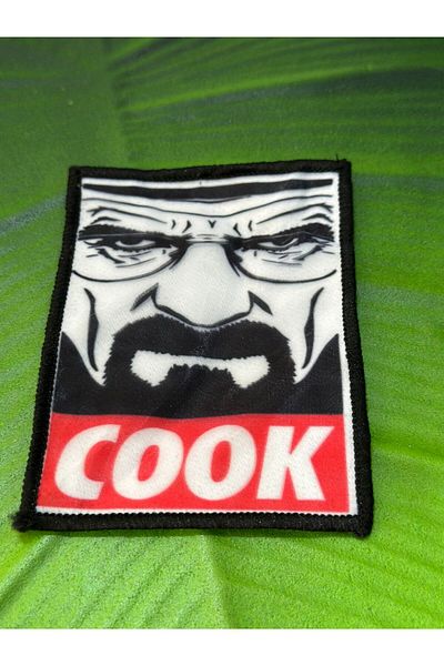 Gönülden Tasarım Cook Written Arma Stitch Applique 10X7 cm