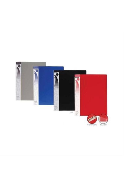Fujika L315 Compressed File with Inner Pocket Red