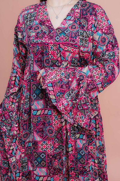 IKKXA Abstract Geometric Maxi