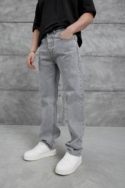 NOMARC Γκρι Baggy Παντελόνι Jeans