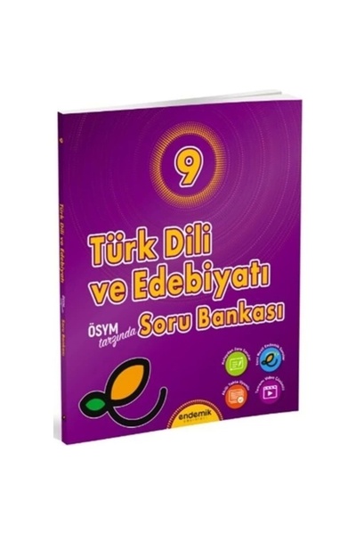 Endemik Yayınları 2025 YENİ MÜFRADATA UYGUN ENDEMİK 9.Sınıf Türk Dili ve Edeb...