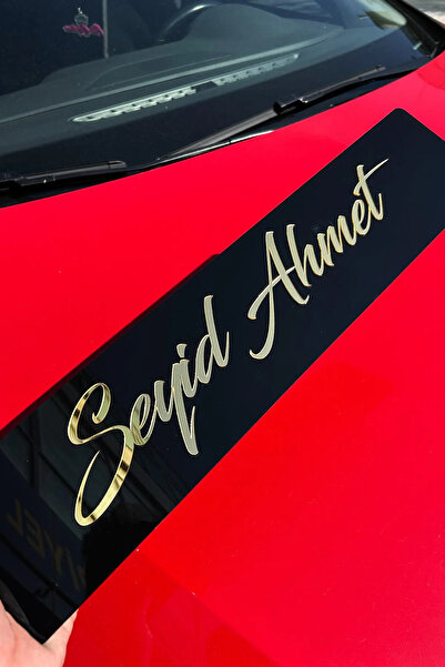 Atalya Reklam ve Tasarım Kişiye Özel İsimli Pleksi UV baskılı Araç Plaka