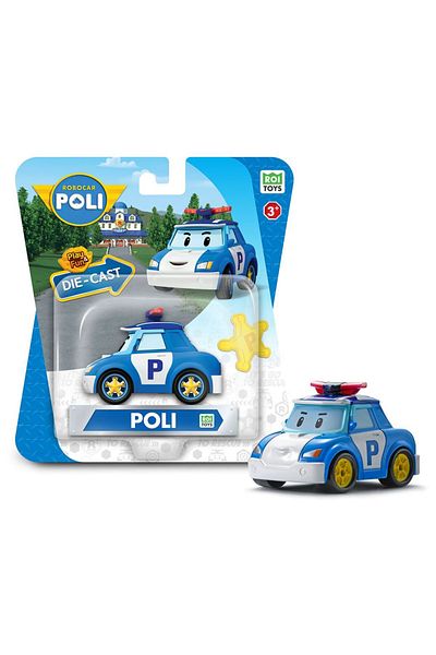Robocar Poli Roı Toys Metal Vehicle Character Figures - Poly 83162