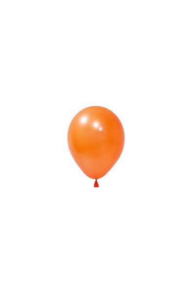 tedaks 20Pcs 12 Inch 30cm Metallic Orange Balloon Birthday Ornament