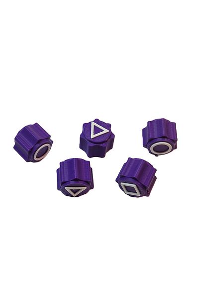 OEM Gonggi game set, Squid Game, 3D printed, purple